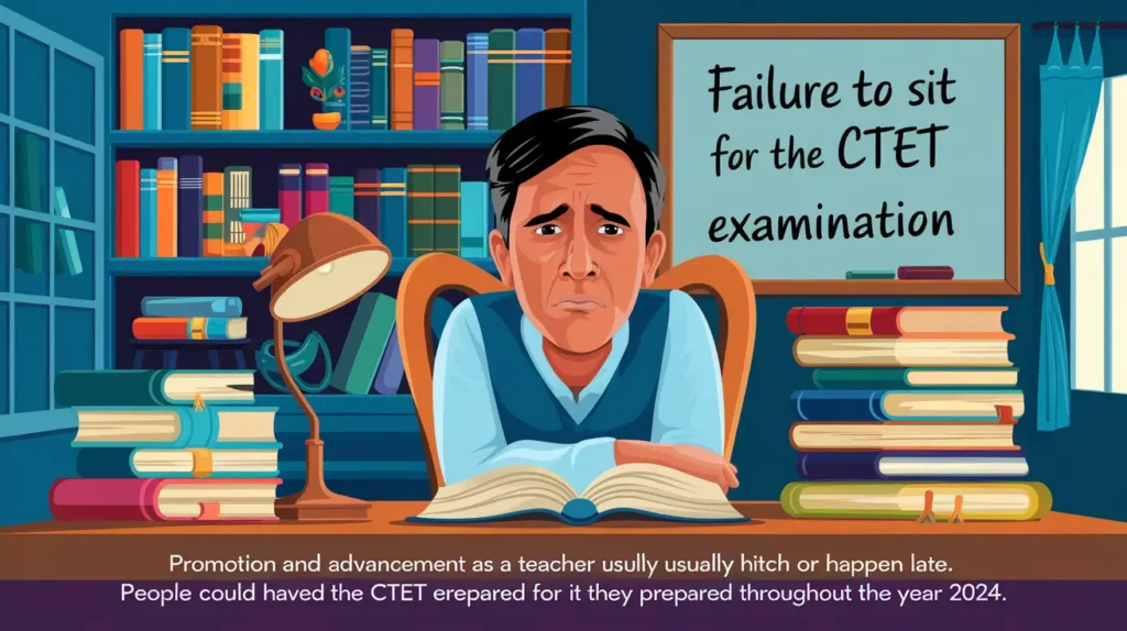 Failure to sit for the CTET examination